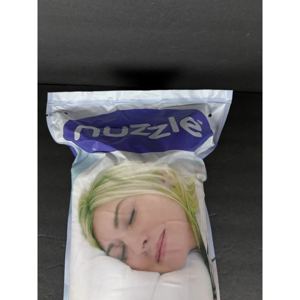 Nuzzle Cooling Adjustable Pillow Standard Size New Sealed Side Back Sleeper